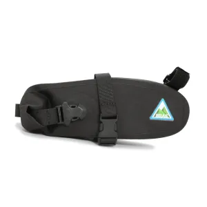 Dass 1.5L Waterproof Bike Saddle Bag - Black