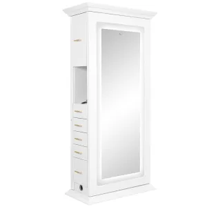 Dir Salon Led Lighted Double Sided Styling Station Beauty Salon Styling Mirror ADONIS