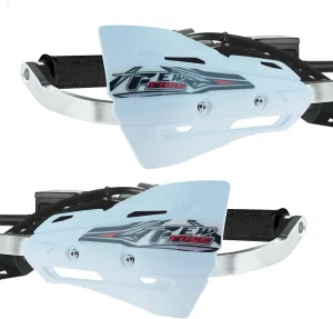 Dirt Bike Hand Guards with Grips, Univeral Dirtbike Motorcycle Handguards 7/8'' and 1 1/8'', MX Motocross Supermoto Racing ATV Handguards 22mm 28mm