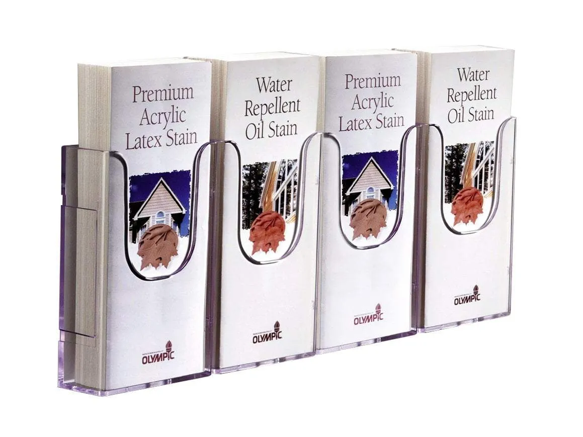 DL Brochure Holder 4 Compartment