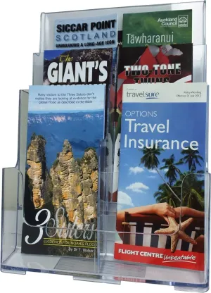 DL Brochure Holder 6 Compartment
