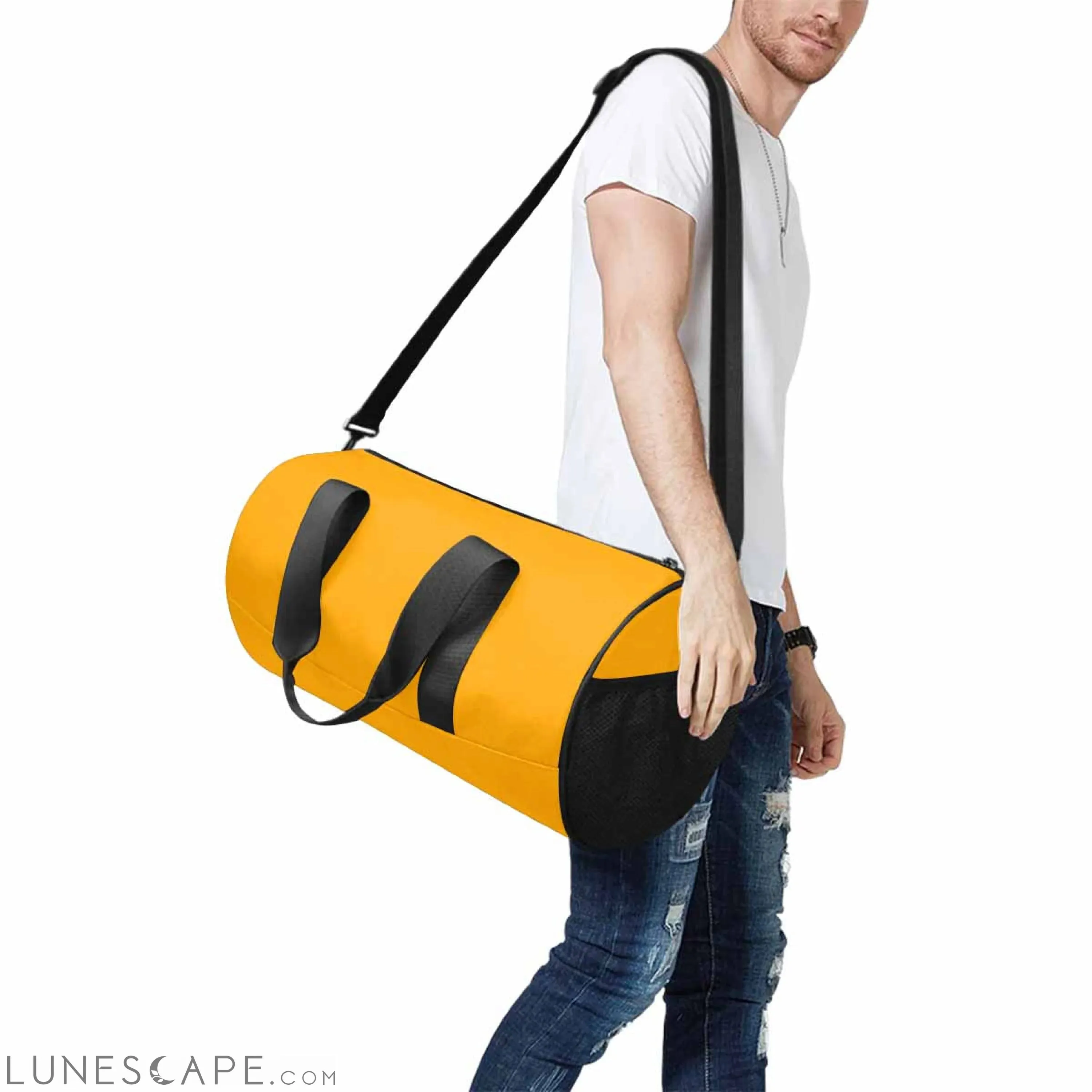 Duffel Bag - Bright Orange Travel - Carry