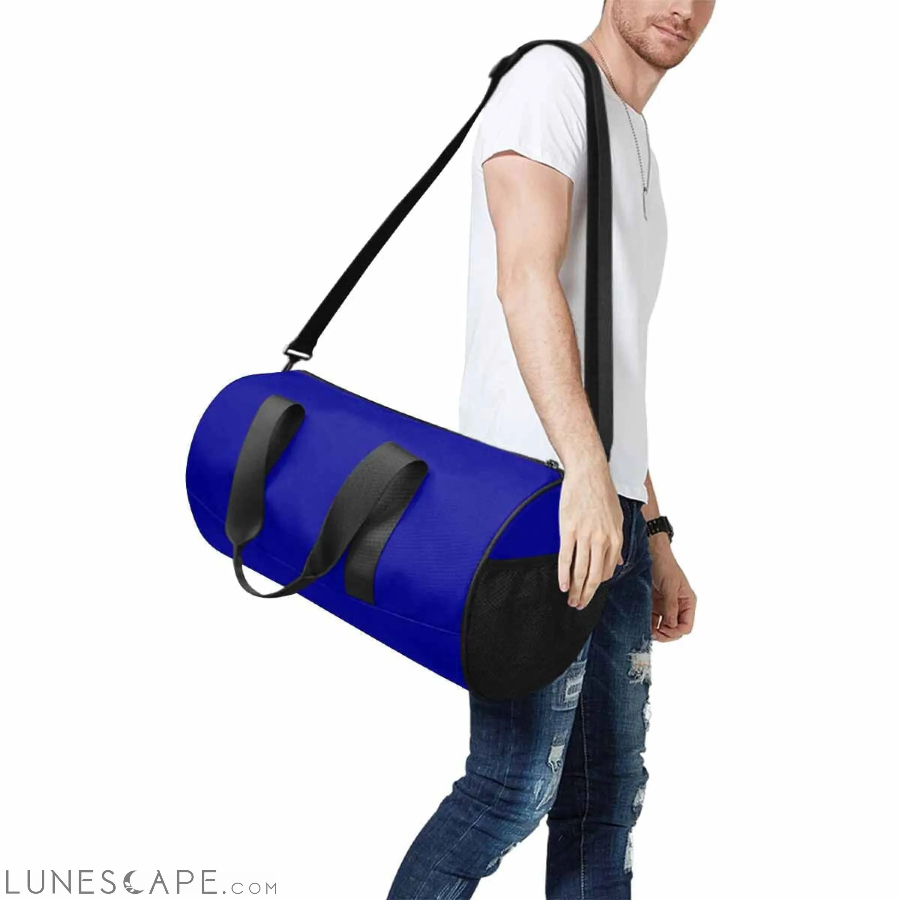 Duffel Bag - Dark Blue Travel - Carry