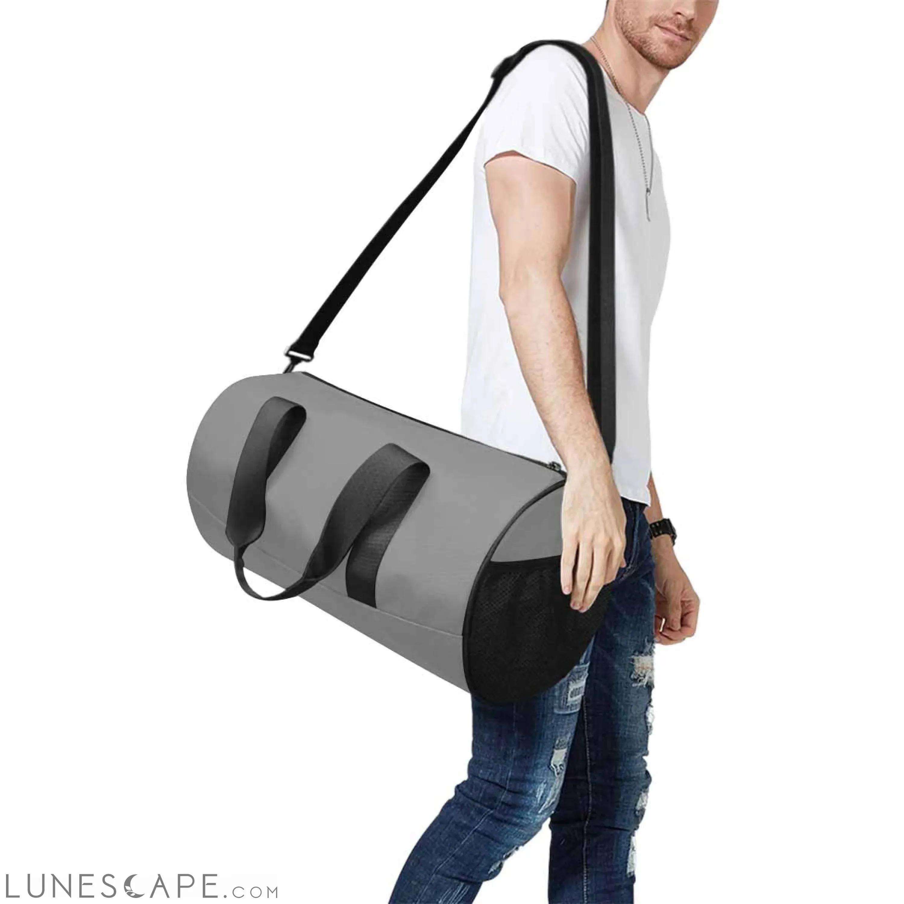 Duffel Bag - Gray Travel - Carry
