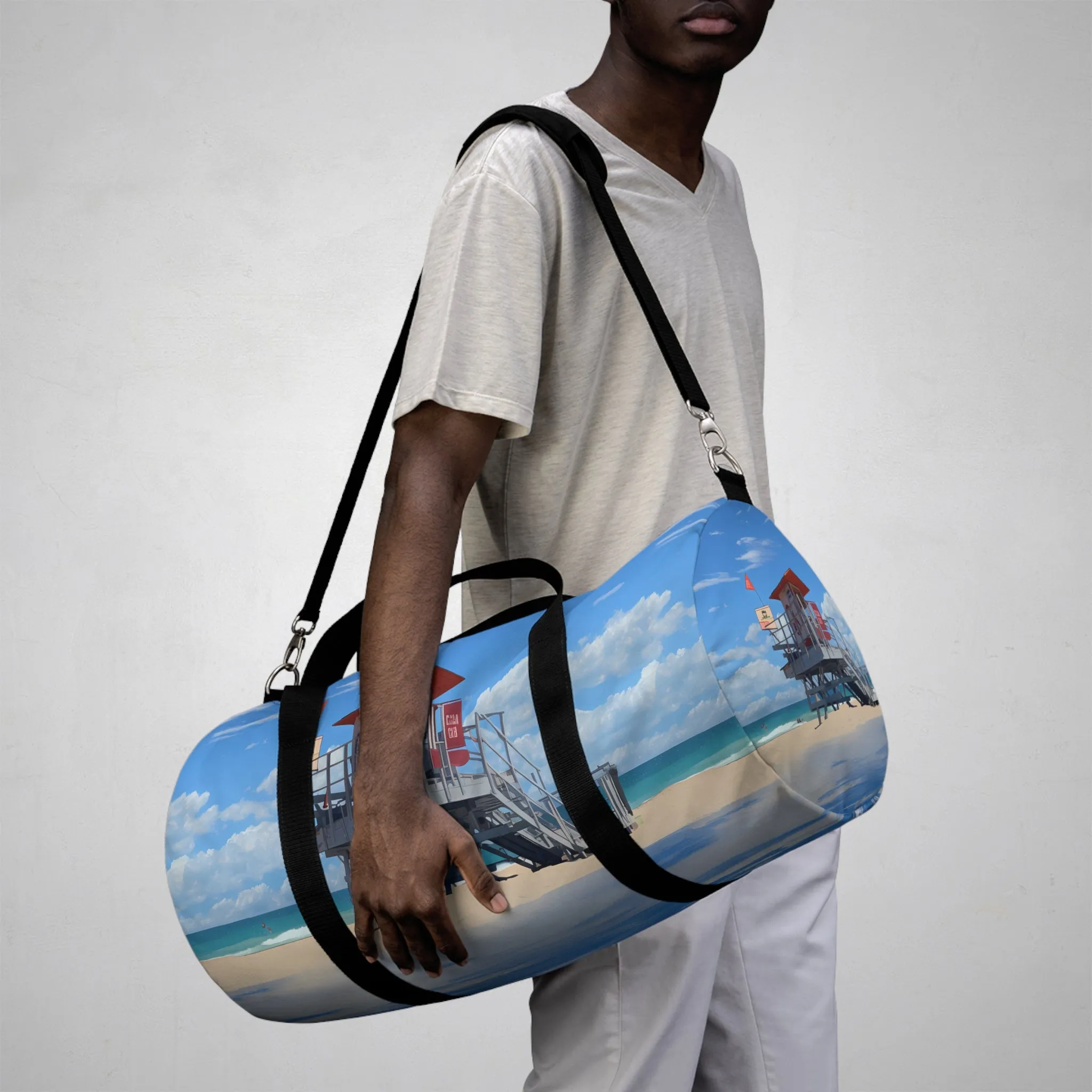 Duffel Bag - Love and Santa Monica