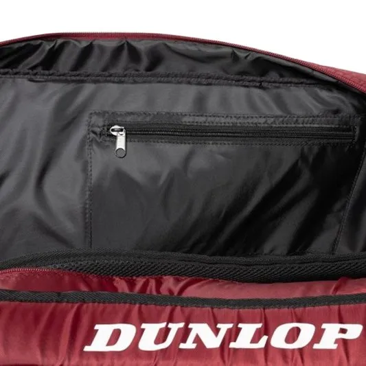 Dunlop 2024 CX Club 6 Racquet Bag - Black/Red