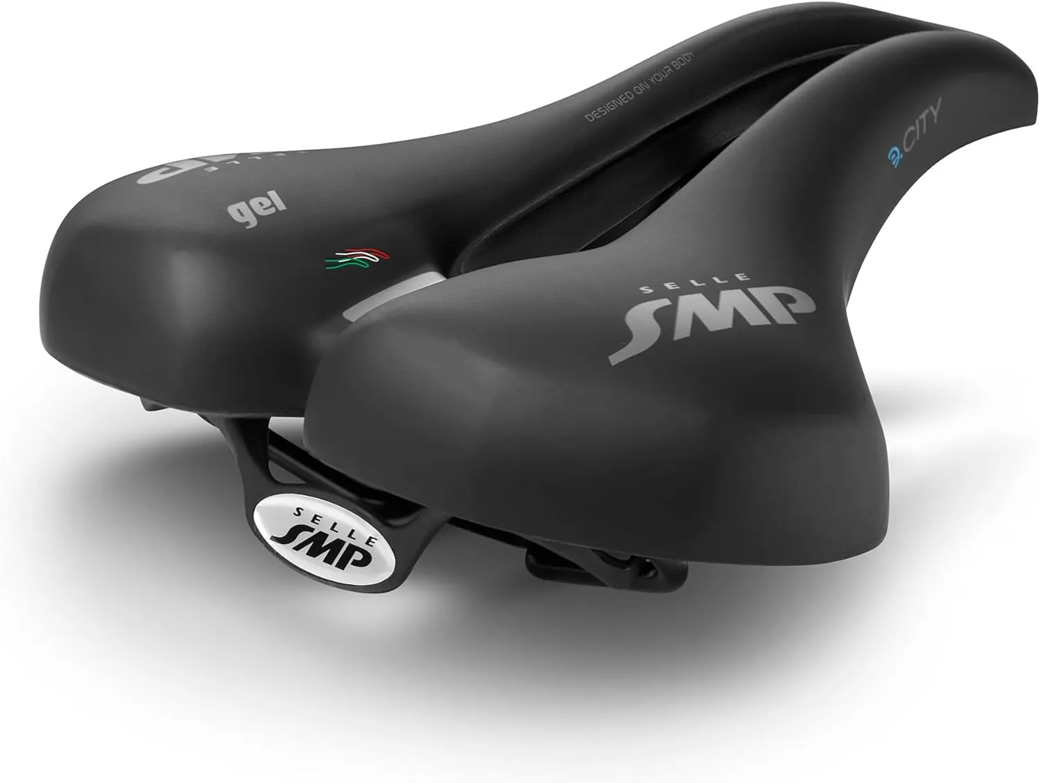 E Bike City Gel Saddle Black