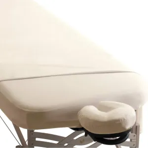 Earthlite Premium Microfiber Massage Sheet Set - Silky, Wrinkle Resistant, Quick Drying, 3piece Set (Fitted, Top, Face Pillow Cover)
