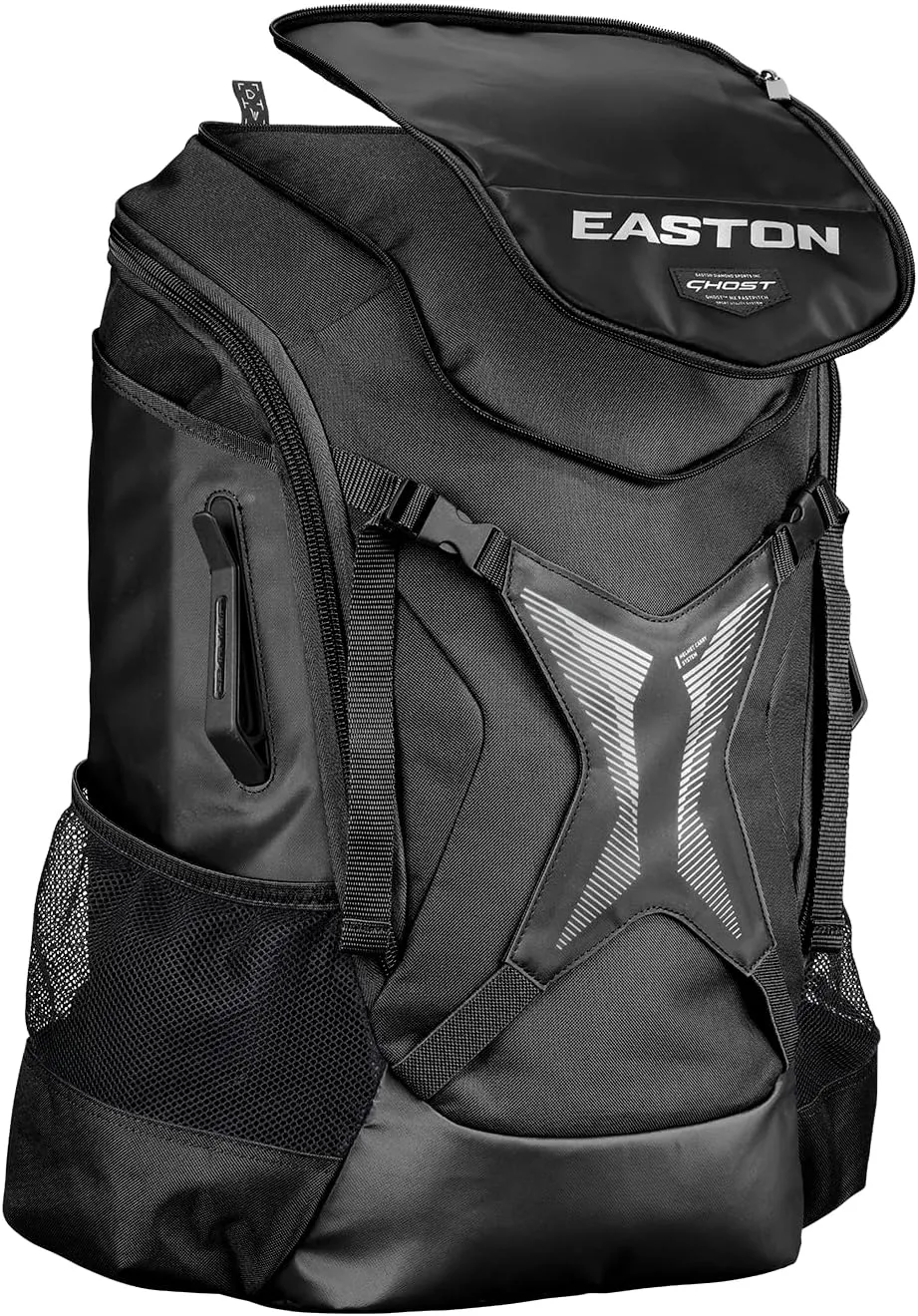 Easton | Ghost NX Backpack Equipment Bag | Adult | Fastpitch Softball | Team Logo Panel | Multiple Colors