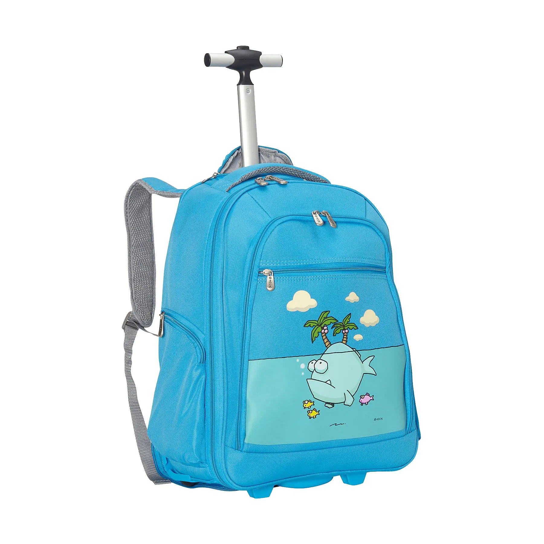 Ed Heck Lightweight 5-PC Spinner Luggage Set Sky Blue-Big Fish One Size U1