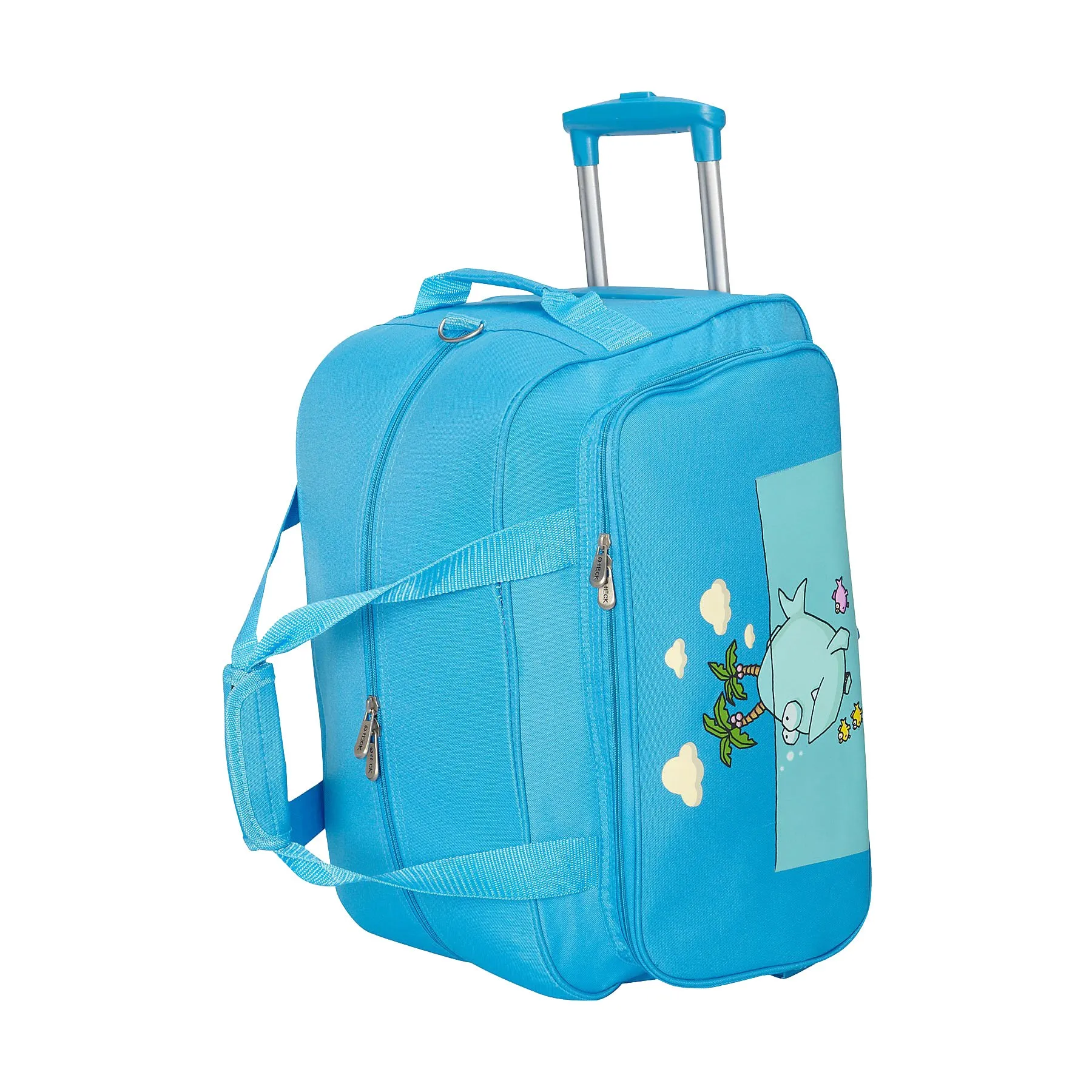 Ed Heck Lightweight 5-PC Spinner Luggage Set Sky Blue-Big Fish One Size U1