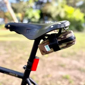 ELLUM BAG WORKS Buzztail Bike Saddle Bag - Multicam