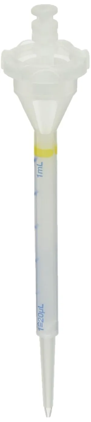 Eppendorf 30089430 Combitips Advanced Tip, Yellow, 1 mL Capacity, Nonsterile