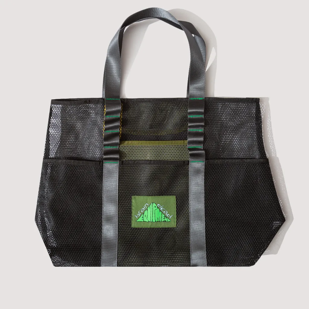 Equipment Mesh Tote Bag - Black Multi