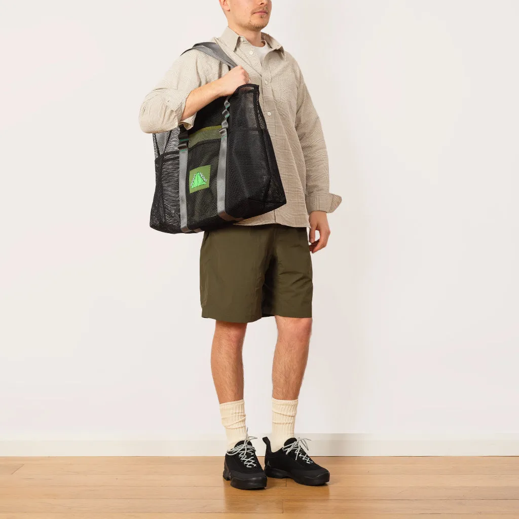 Equipment Mesh Tote Bag - Black Multi