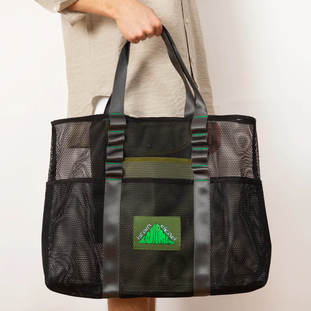 Equipment Mesh Tote Bag - Black Multi