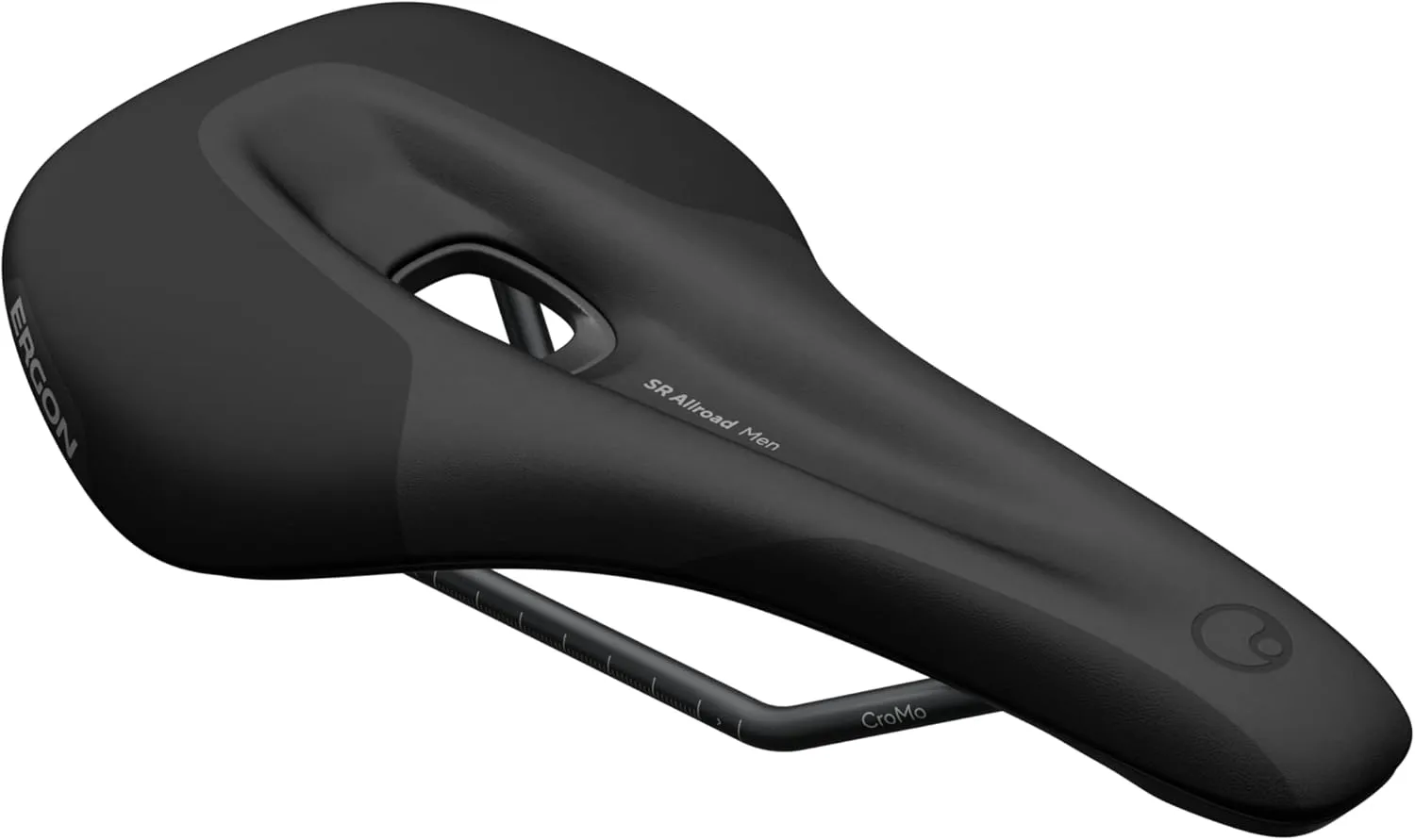 Ergon SR Allroad Ergonomic Road Bike/Gravel Bicycle Saddle Black