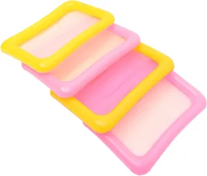 ERINGOGO 4Pcs Inflated Sand Tools for Lightweight Sand Molds for Creative Beach Fun Early Educational Playthings Random Color Random Color