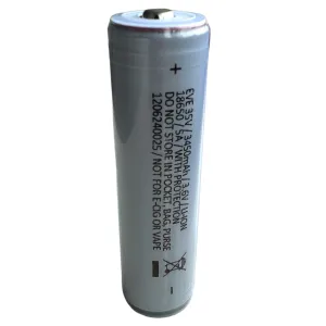 EVE 3500mAh 18650 BUTTON TOP with PROTECTION
