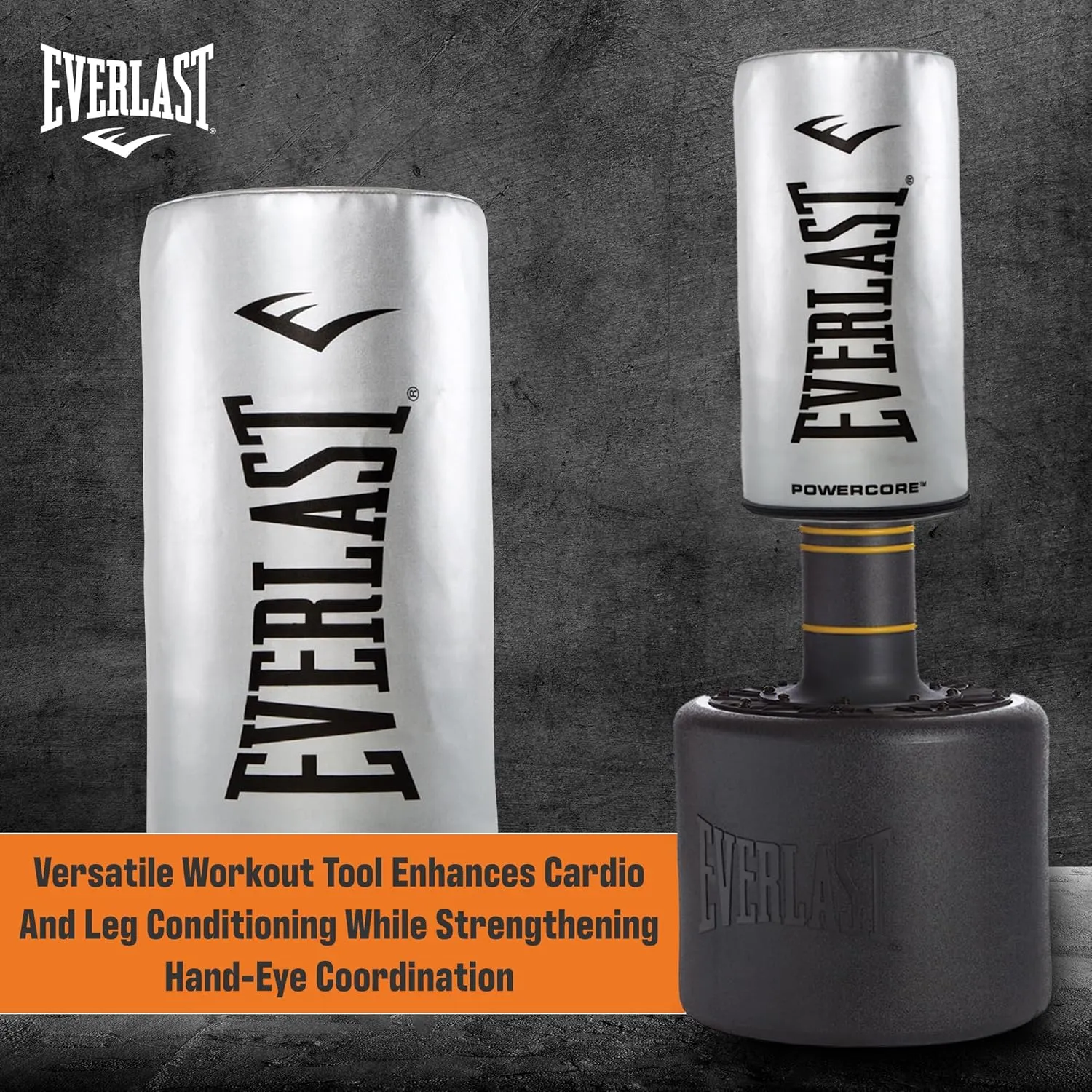Everlast P00002200 Powercore Free Standing Heavy Bag