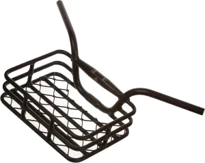 EVO, Brooklyn, Integrated Basket/Handlebar, Clamp Size 31.8mm/Upper & 25.4mm/Lower, Width: 648mm, Basket Dimension: 230 X 335m, Black, max Weight 10kg/22lbs - 720566-01