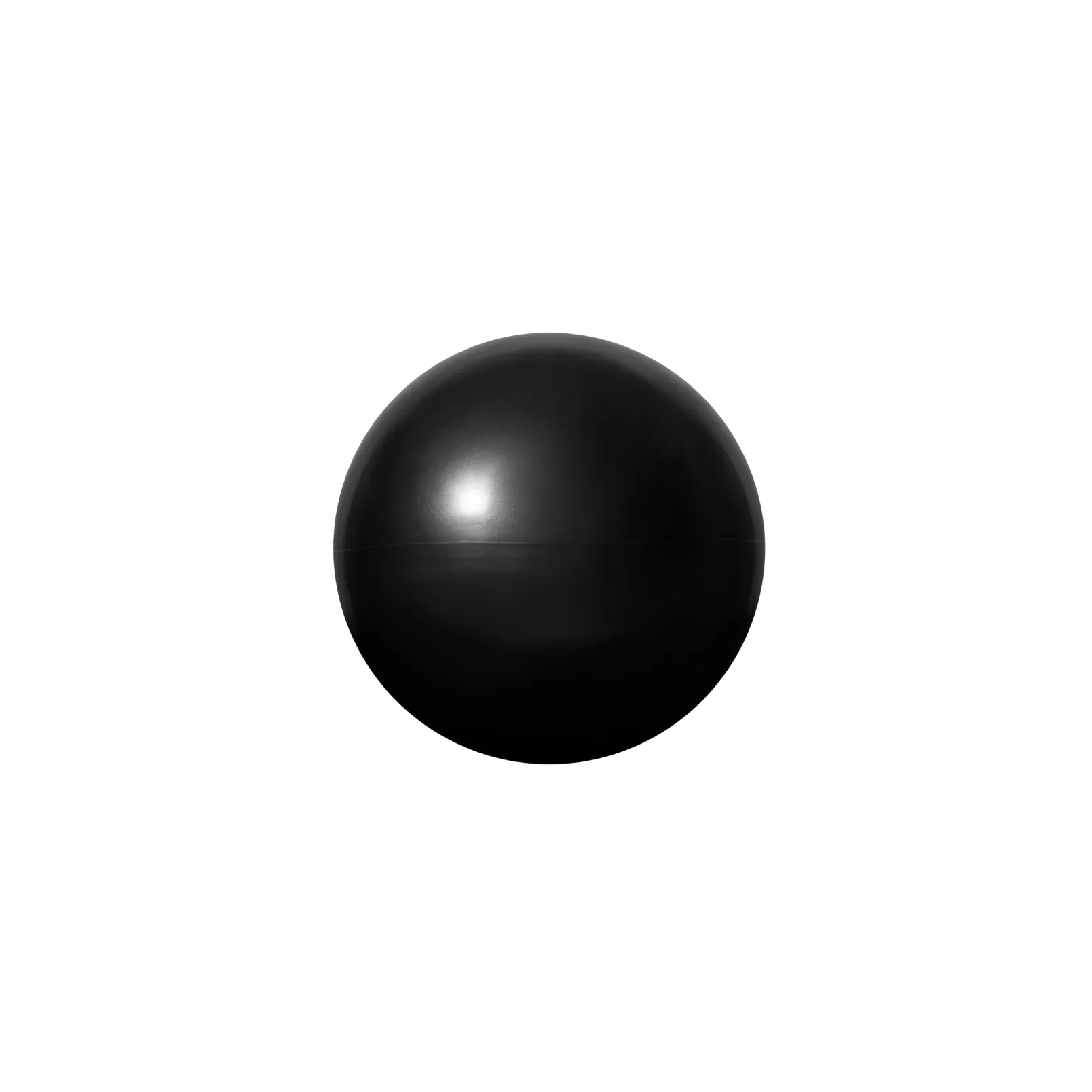 Exercise ball 18cm, 1kg Black