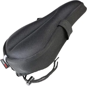 Exercise Bike Seat Cushion Cover – Padded Gel Bike Seat Covers Bicycle Saddle Pad for Women and Men – Comfort Extra Soft – Great for Indoor Cycling Class and Stationary Bikes Spin Bike