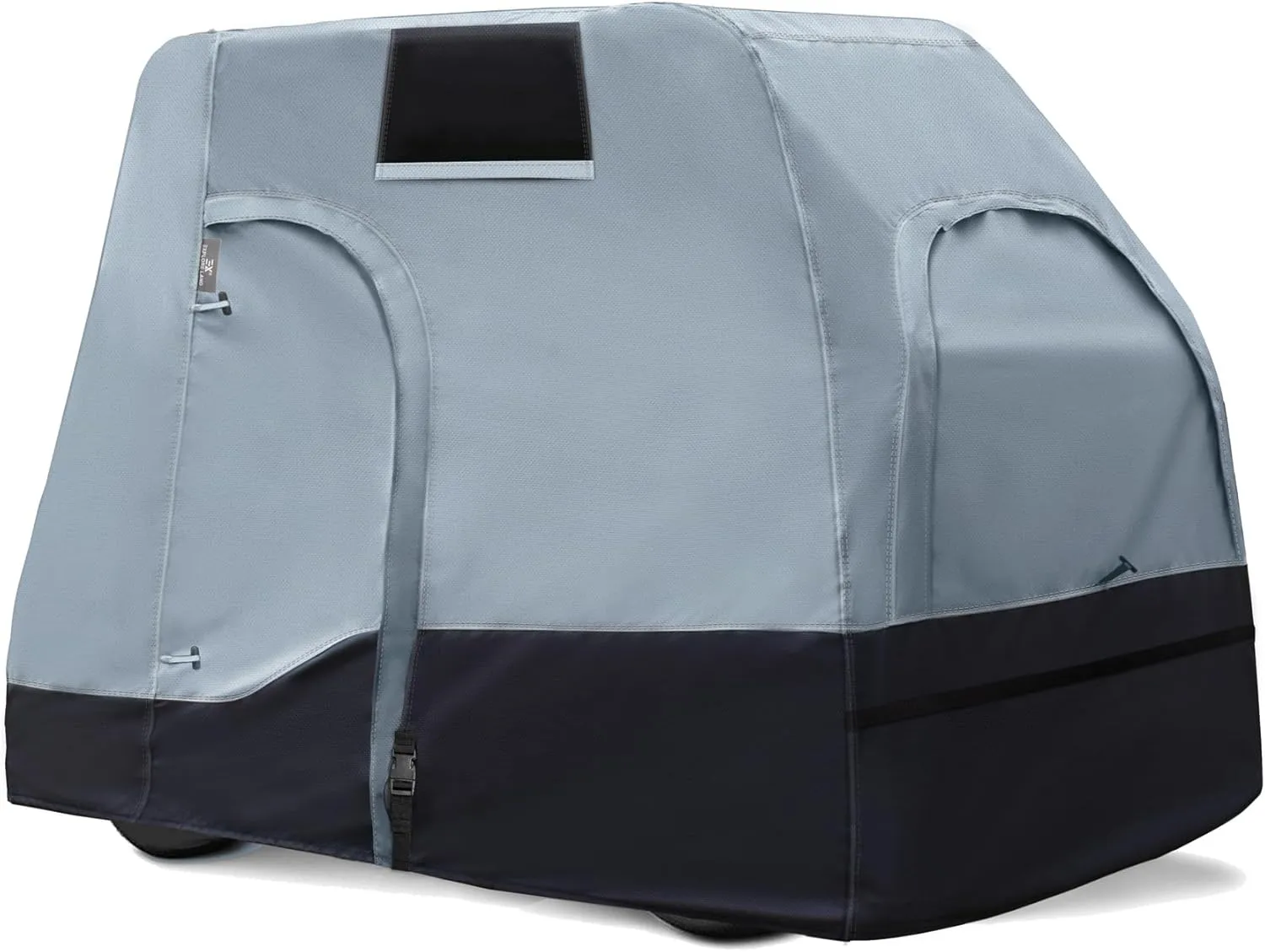 Explore Land 600D Waterproof Golf Cart Cover Universal Fits for Most Brand 2/4/6 Passenger Car (3 Sizes Option)