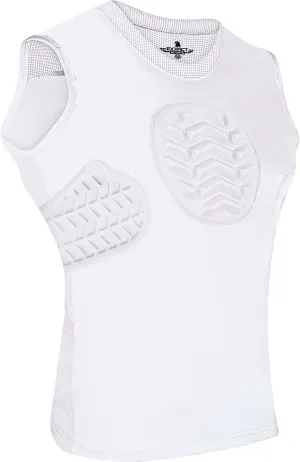 Exxact Sports Youth Baseball and Softball Chest Protector, Padded Sternum Guard for Girls