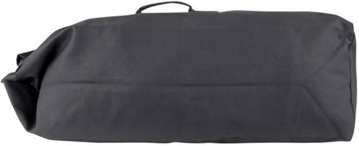 Farm Blue Top Load Duffle Bag - XL Non-Zipper Military Duffel Bags - Heavy Duty Army Grade Cotton Canvas Duffle Bags For Men Women & Students - XL Front Loading Tactical Gear Sack – 25” x 42” - Black