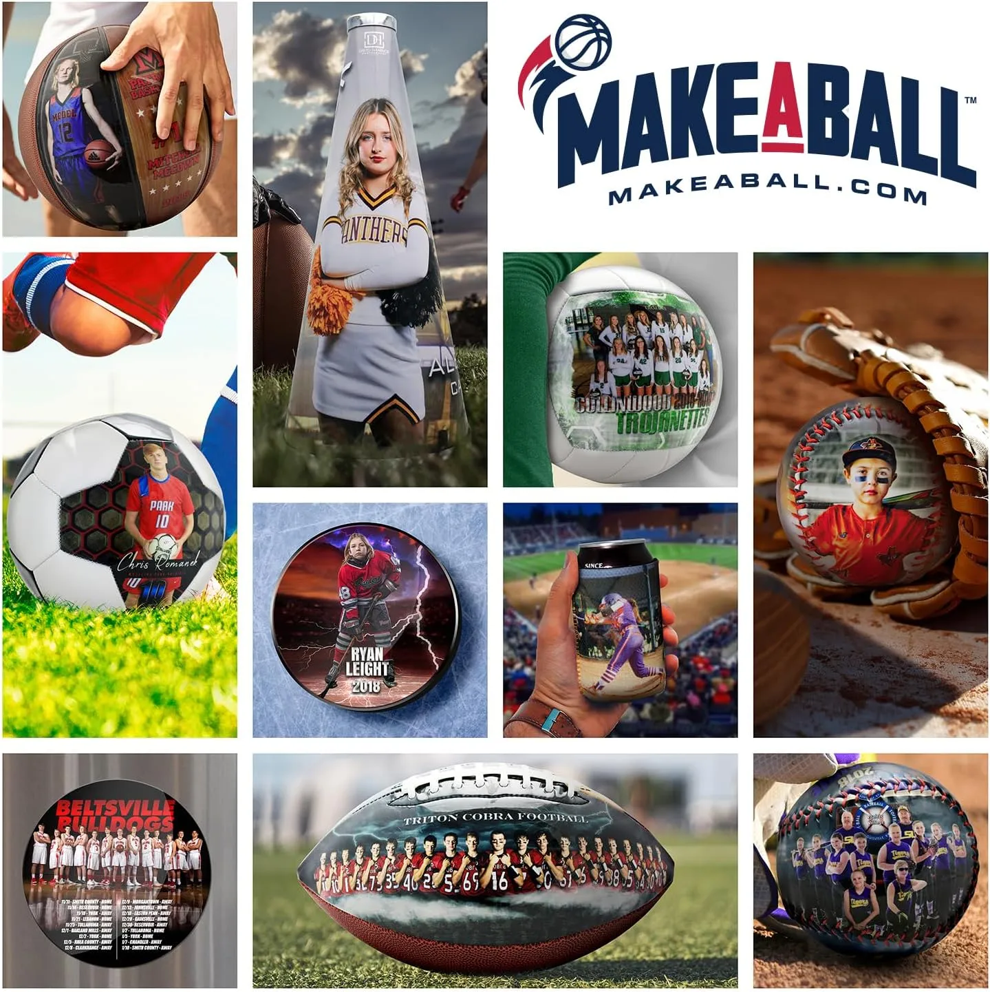 Father’s Day Custom Golf Balls with Display Stand | 3-Pack | Personalized with Your Pictures | Great Golf Gift for Your #1 Dad, Husband, Step-Dad or Grandpa