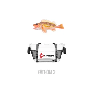 Fathom 3 Insulated Cooler Bag, Rockfish 32"L x 12"W x 18"H