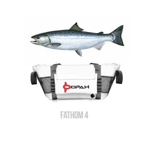 Fathom 4 Insulated Cooler Bag, Salmon 44"L x 12"W x 18"H