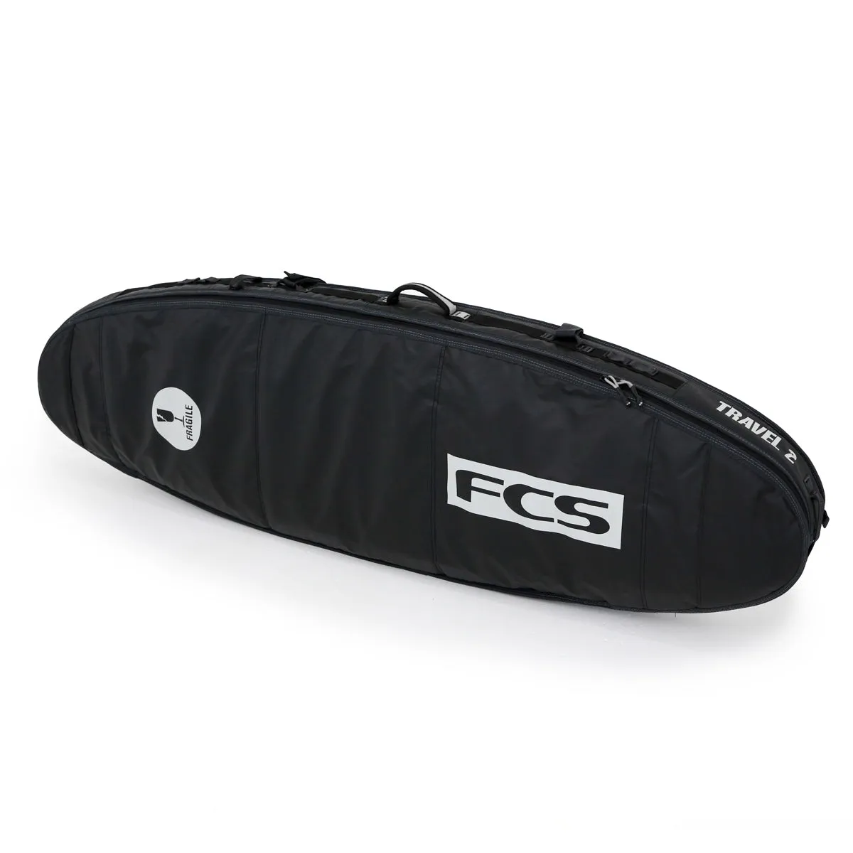 FCS Travel 2 Fun Boardbag-Black/Grey