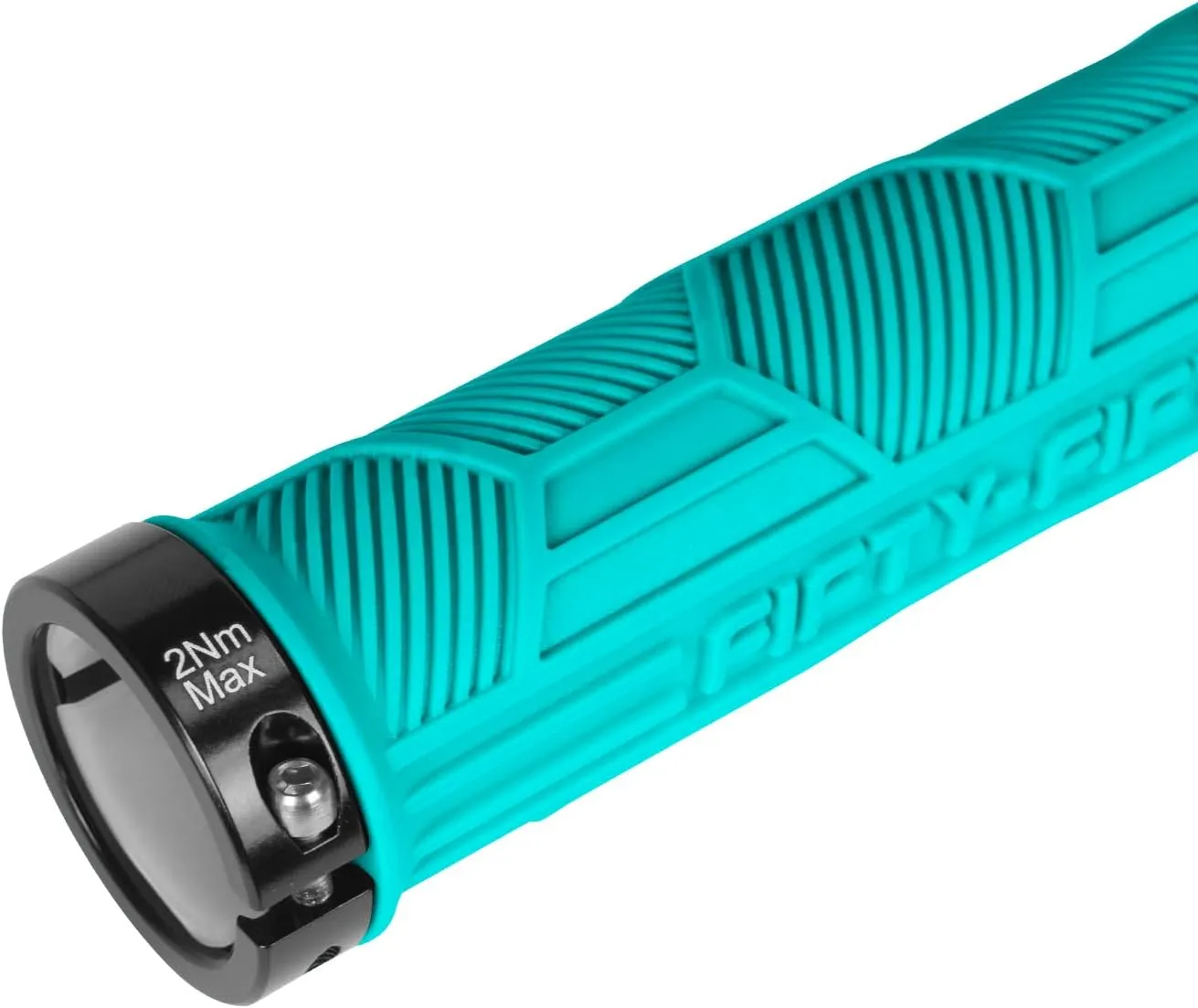 FIFTY-FIFTY Double Lock-On Mountain Bike Grips, Bicycle Handlebar Locking Grips, Non-Slip MTB Handle