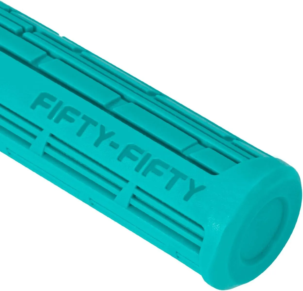 FIFTY-FIFTY Mountain Bike Grips, Single Lock-on MTB Handlerbar Grips, Soft and Comfortable, Non-Slip Locking Bicycle Handle for All Mountain, Enduro, Downhill