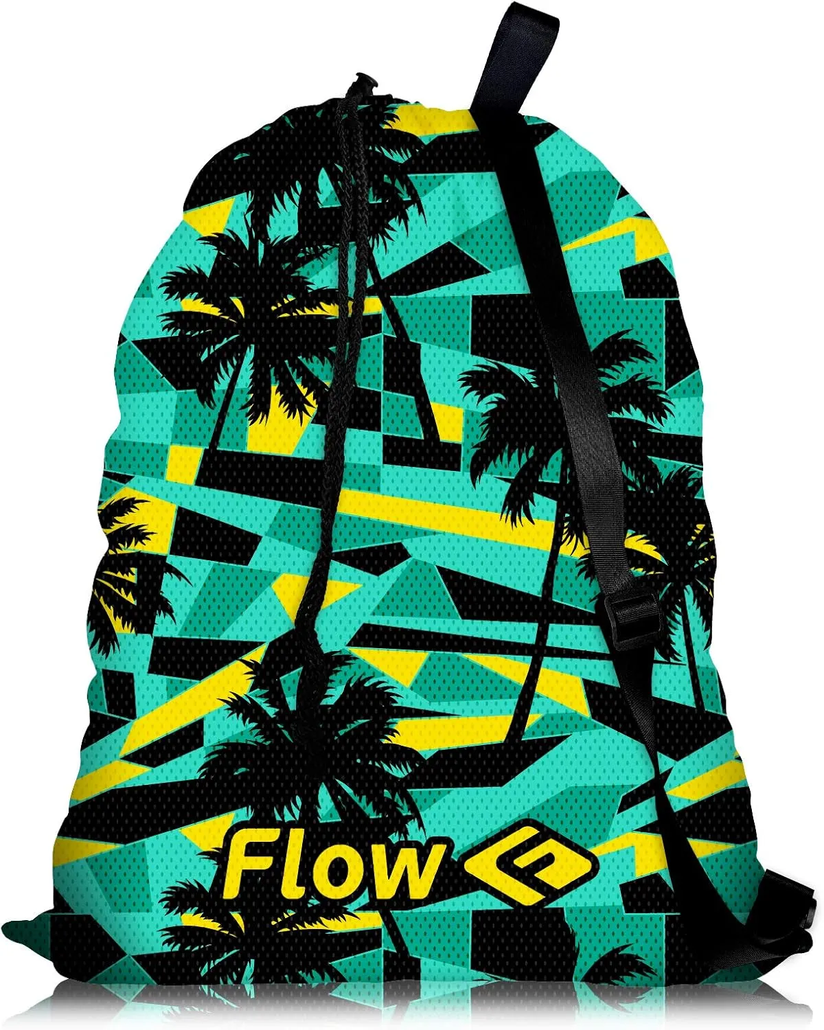 Flow Mesh Gear Bag - Drawstring Swim Bags for Swimming Equipment Available in 8 Awesome Designs