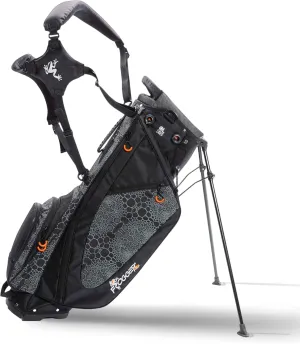 Frogger Function Hybrid Golf Bag for Men and Women with Stand - Ultra Lightweight Golf Bag with 7 Spacious Pockets, 2 Integrated Latch-it Receivers and Ergonomic Dual Shoulder Straps