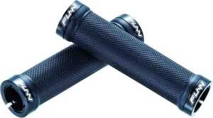 Funn Combat Mountain Bike Handlebar Grips with Double Lock On Clamp, Easy-to-fit and Durable Grips with 22 mm Inner Diameter, Diamond Shape Patterned Bicycle Grips for MTB/BMX
