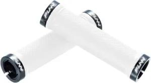 Funn Combat Mountain Bike Handlebar Grips with Double Lock On Clamp, Easy-to-fit and Durable Grips with 22 mm Inner Diameter, Diamond Shape Patterned Bicycle Grips for MTB/BMX