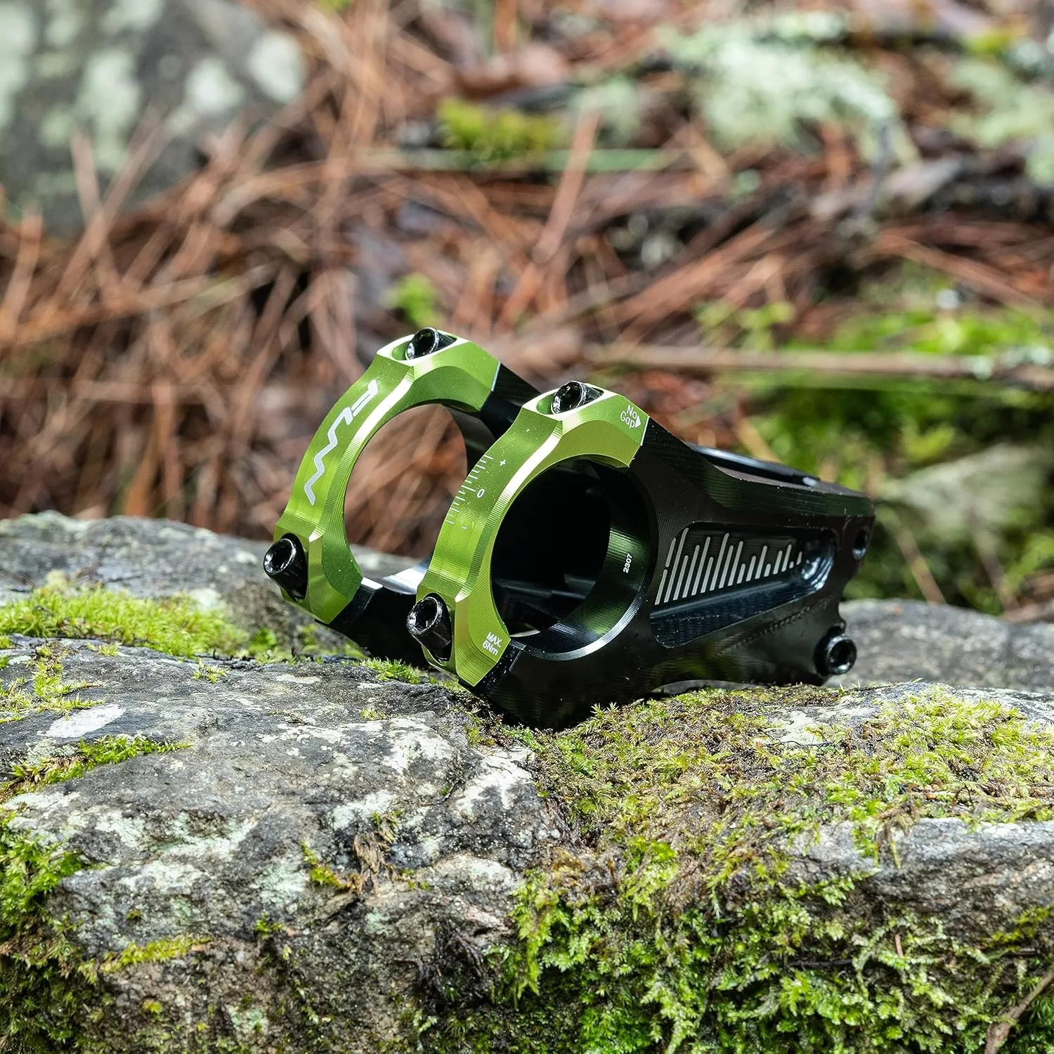 Funn Equalizer Bike Stem with Zero Rise - with 35mm Bar Clamp, 0 Degree Alloy Bike Stem for Mountain Bike and BMX Bike