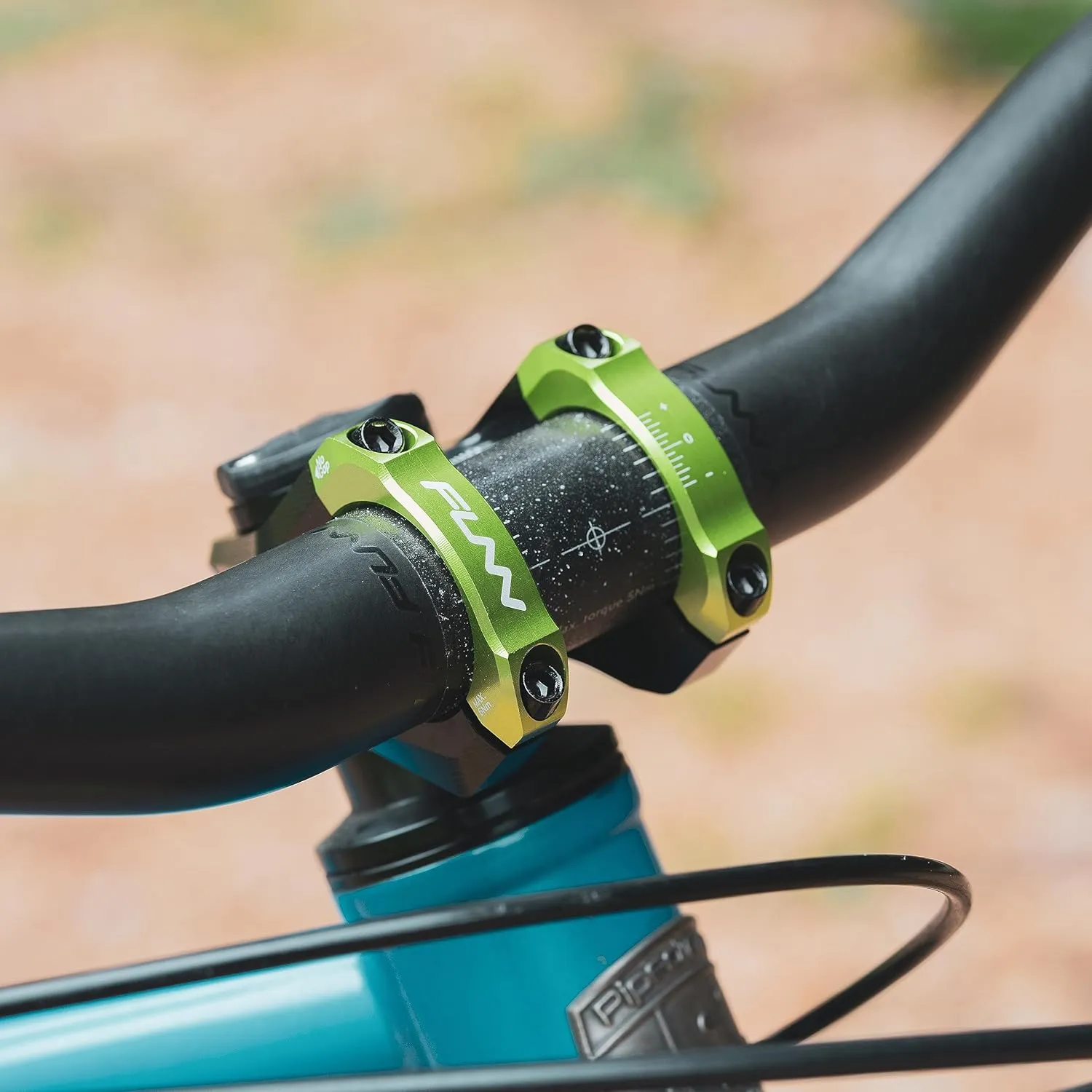 Funn Equalizer Bike Stem with Zero Rise - with 35mm Bar Clamp, 0 Degree Alloy Bike Stem for Mountain Bike and BMX Bike