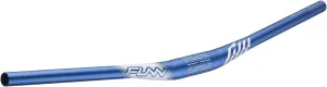 Funn Full On Mountain Bike Handlebar with Bar Clamp 35mm and Width 785mm, Tough and Lightweight Alloy Riser Handlebar for MTB, BMX and Road Bike, Rise 15mm MTB Handlebar (Blue)