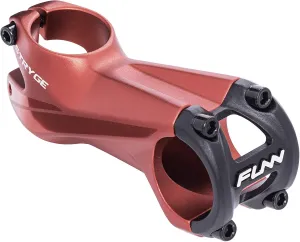 Funn Stryge Bike Riser Stem - 7 Degree, 80mm Length, 31.8mm Bar Clamp, Mountain, BMX, Road & Gravel Bike (Red)