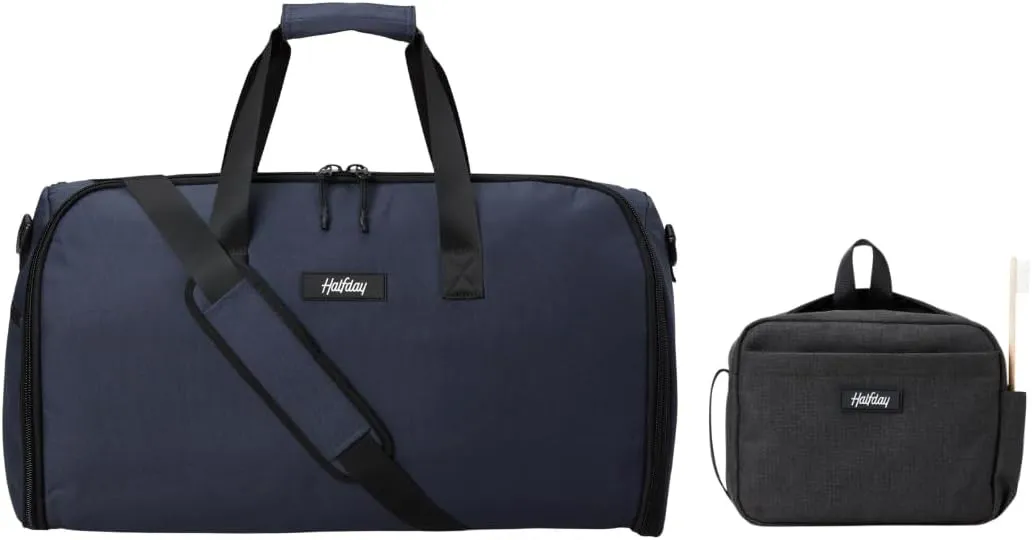 Garment Duffel Bag 45L, Marine and Sidecar Toiletry Kit, Shadow
