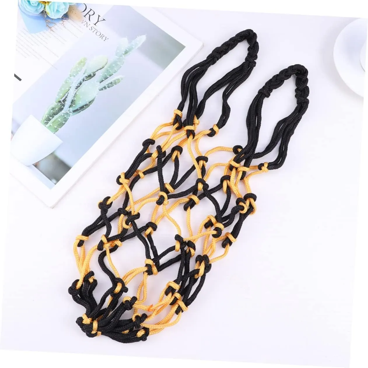Garneck Nylon Net Bag Ball Net Storage Outdoor Ball Storage Mesh Net Bag Sports Ball Storage Sporting Ball Net