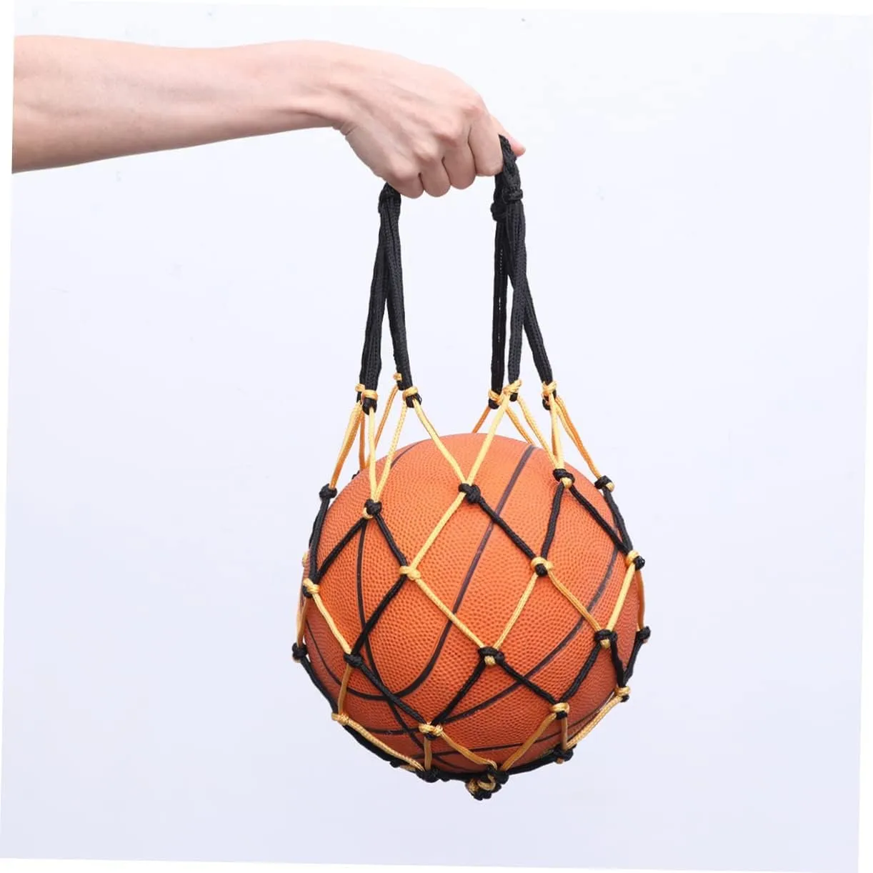 Garneck Nylon Net Bag Ball Net Storage Outdoor Ball Storage Mesh Net Bag Sports Ball Storage Sporting Ball Net