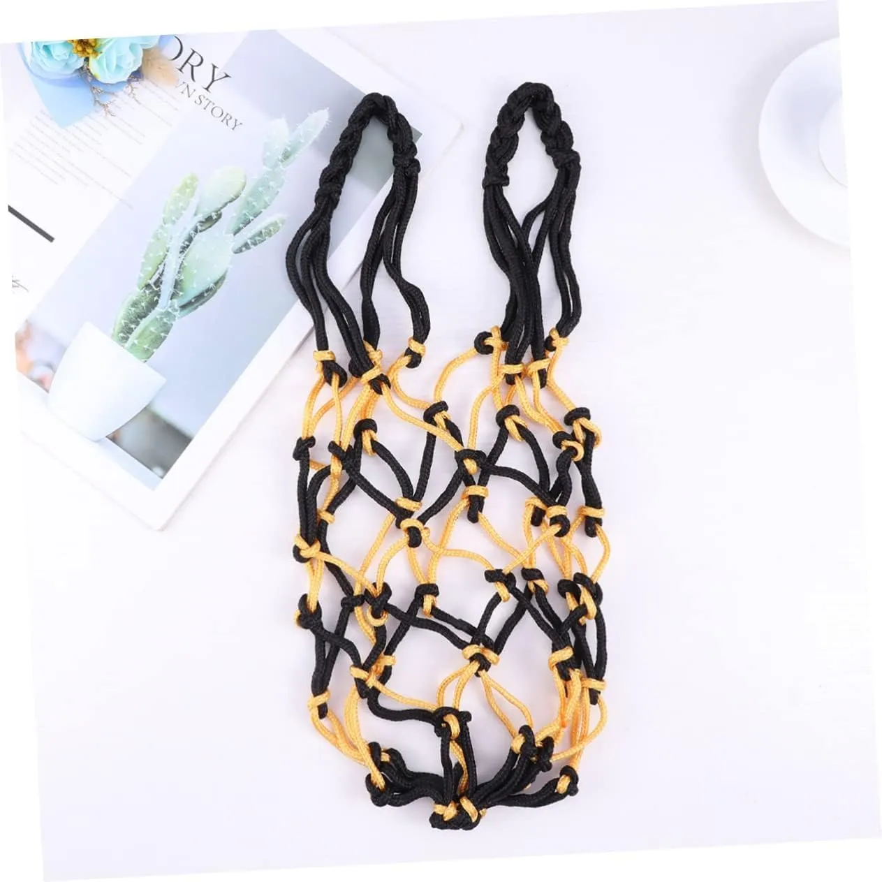 Garneck Nylon Net Bag Ball Net Storage Outdoor Ball Storage Mesh Net Bag Sports Ball Storage Sporting Ball Net