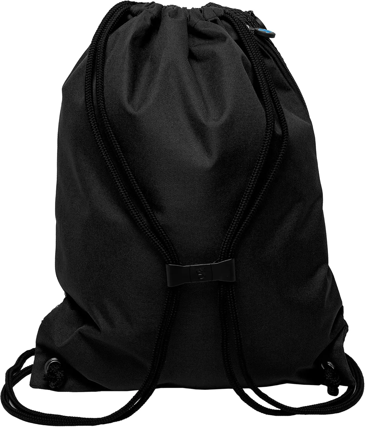 geckobrands Limitless 3 Pocket Drawstring Backpack - Lightweight, Durable Cinch Bag for Gym, Sports, and Daily Use