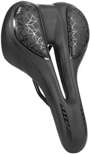 Gel Silicone Bicycle Saddle Comfortable Shock Absorbing Road Hollow Breathable Cycling Soft Cushion Bike Saddle